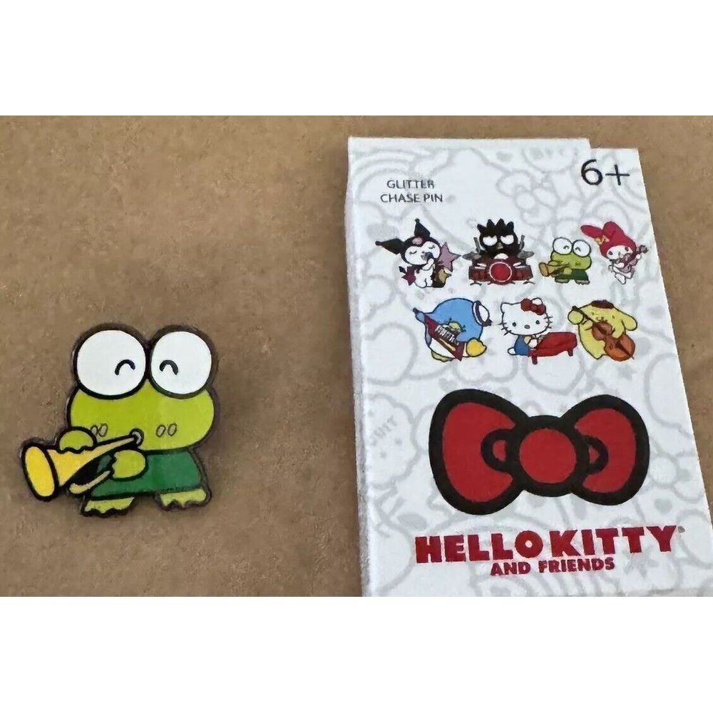 Loungefly Sanrio Hello Kitty‎ & Friends Keroppi Band Blind Box Enamel Pin - Open